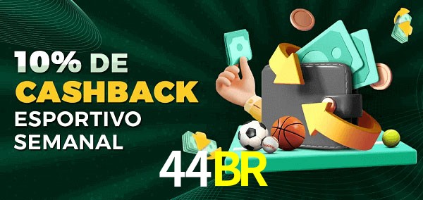 10% de bônus de cashback na 44BR